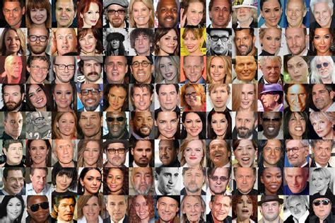 List Celebrities .
